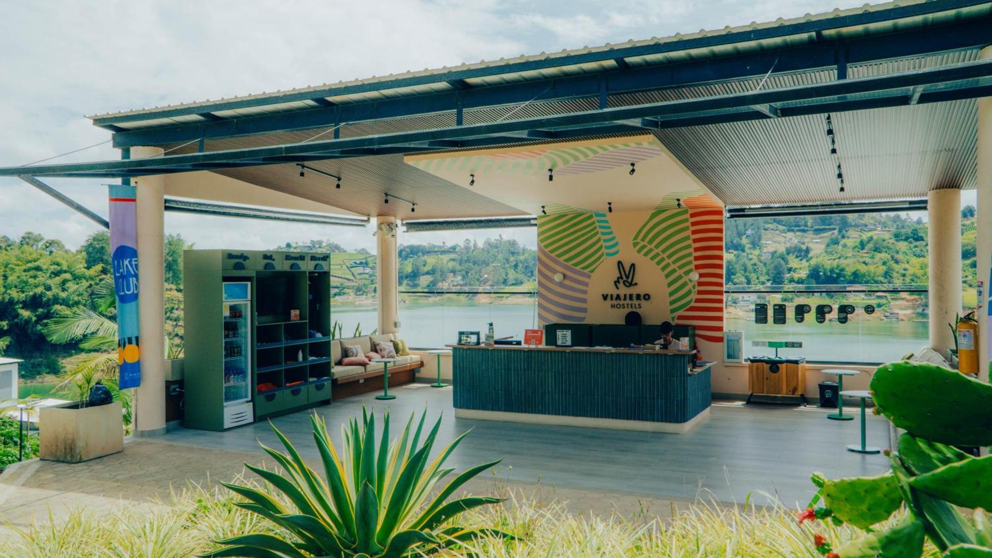 Viajero Guatape Hostel & Lake Club Ngoại thất bức ảnh